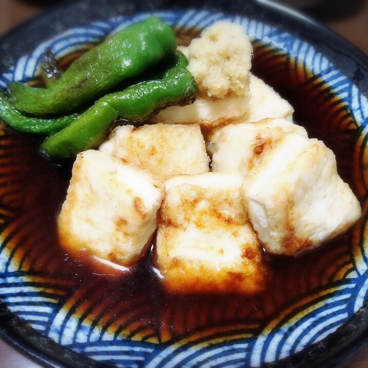 フライパンで簡単♪ 焼き出汁豆腐★